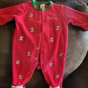 Little me onsie "my first Christmas" size 3m